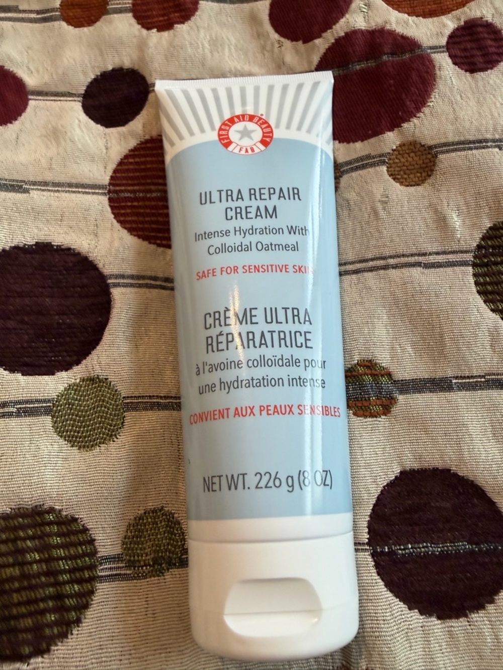 First Aid Beauty Ultra Repair Cream - Light Blue & White Tube